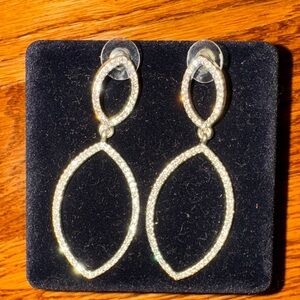 Elegant Silver Drop Earrings